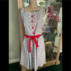 Retrolicious style Christmas dress